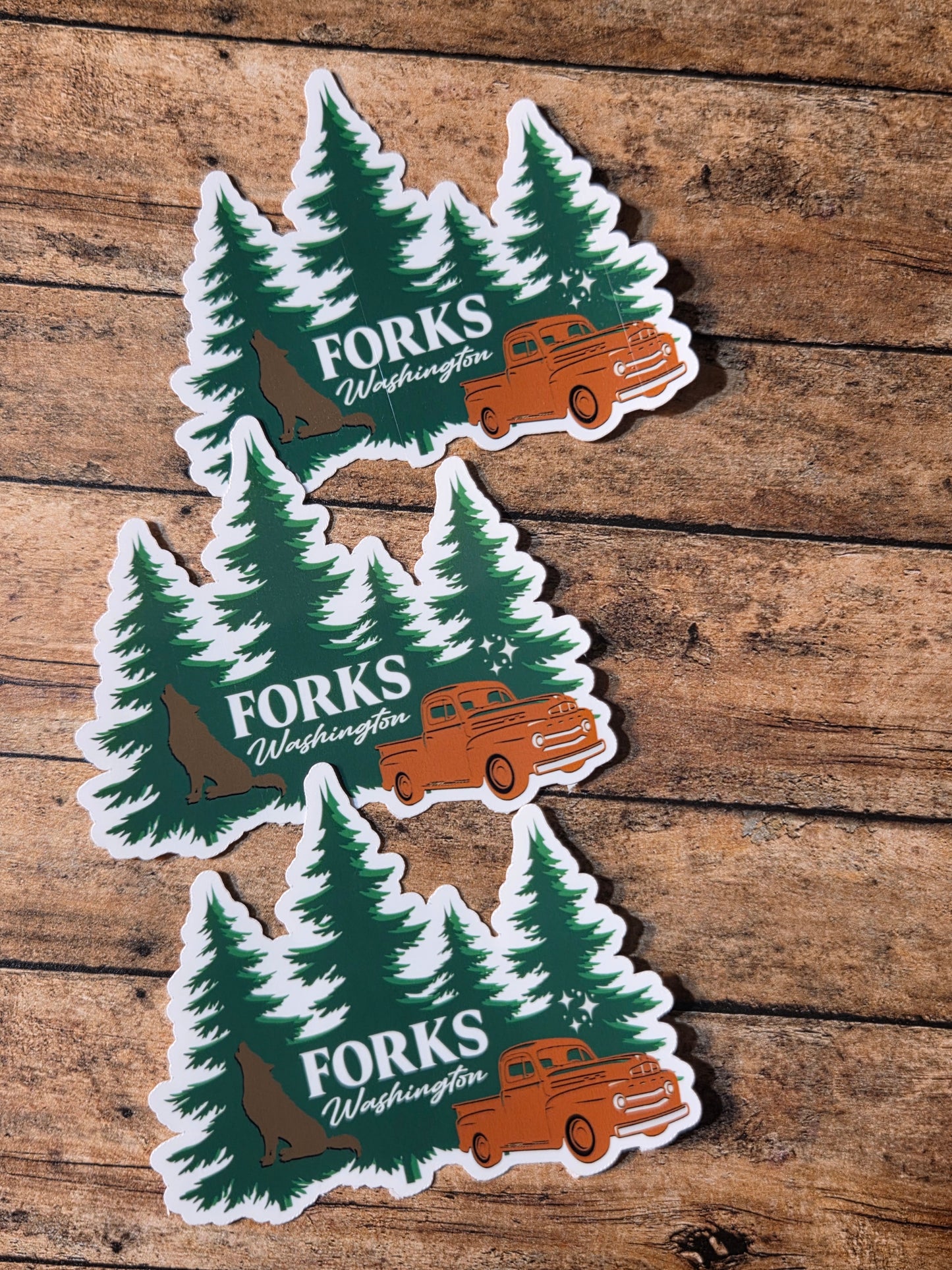 Forks, WA Sticker