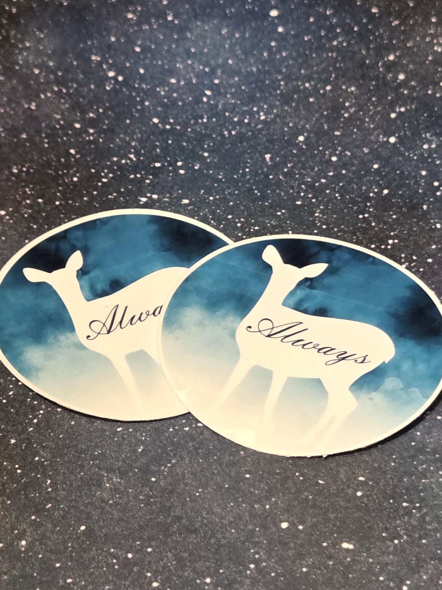 Snape's Patronus Charm vinyl sticker