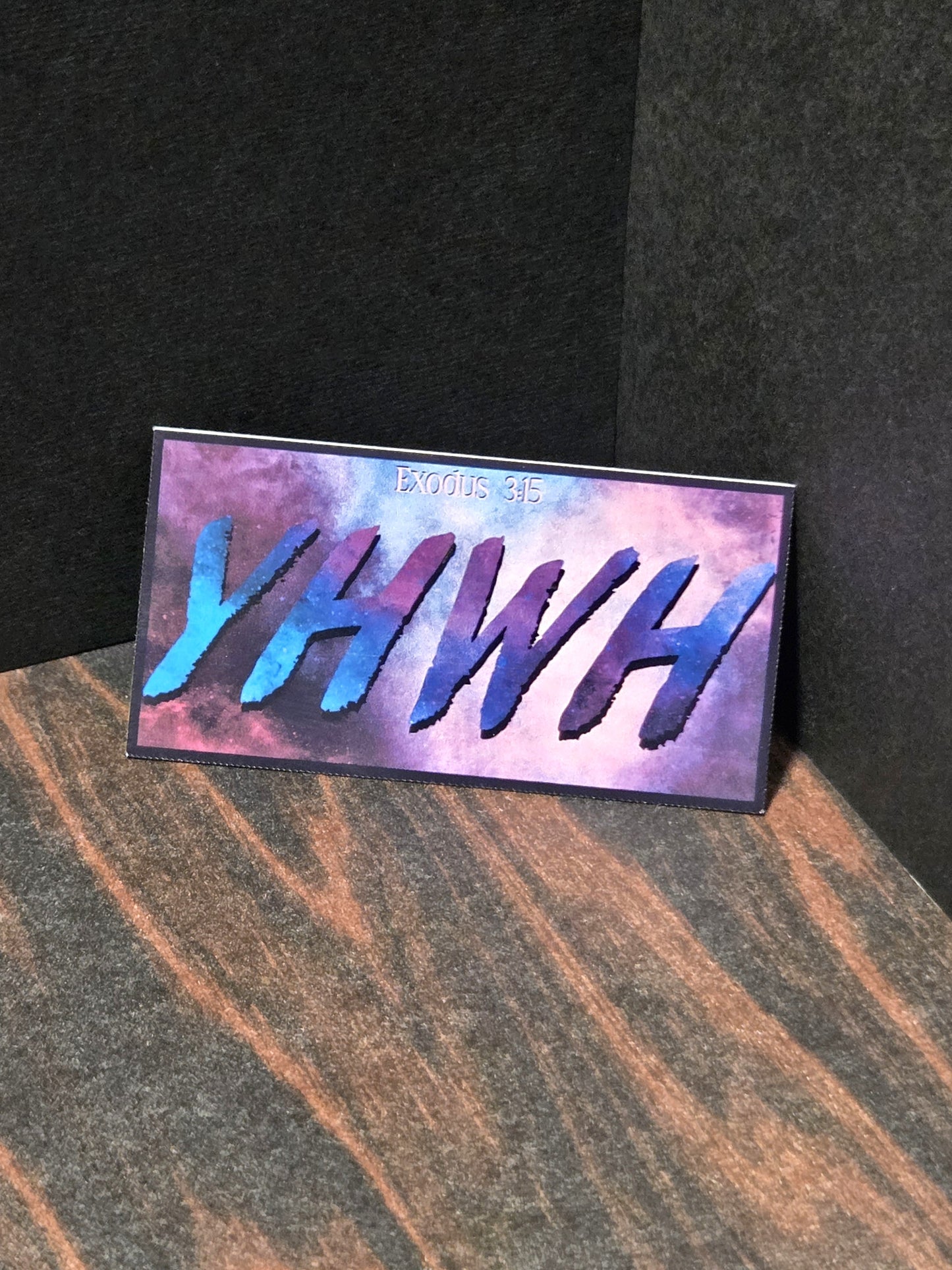 Yahweh vinyl sticker