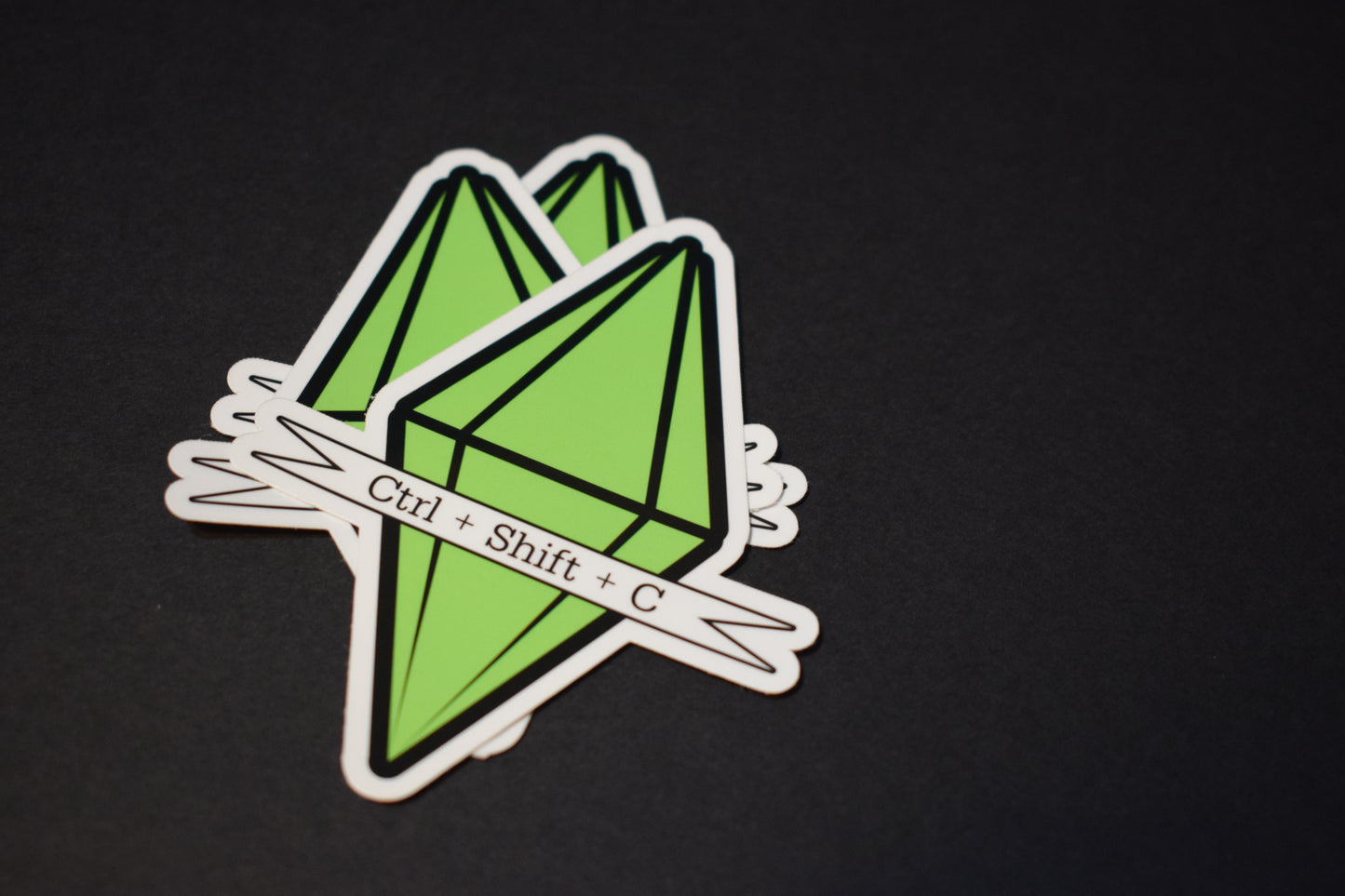 Ctrl+Shift+C Plumbob Sticker