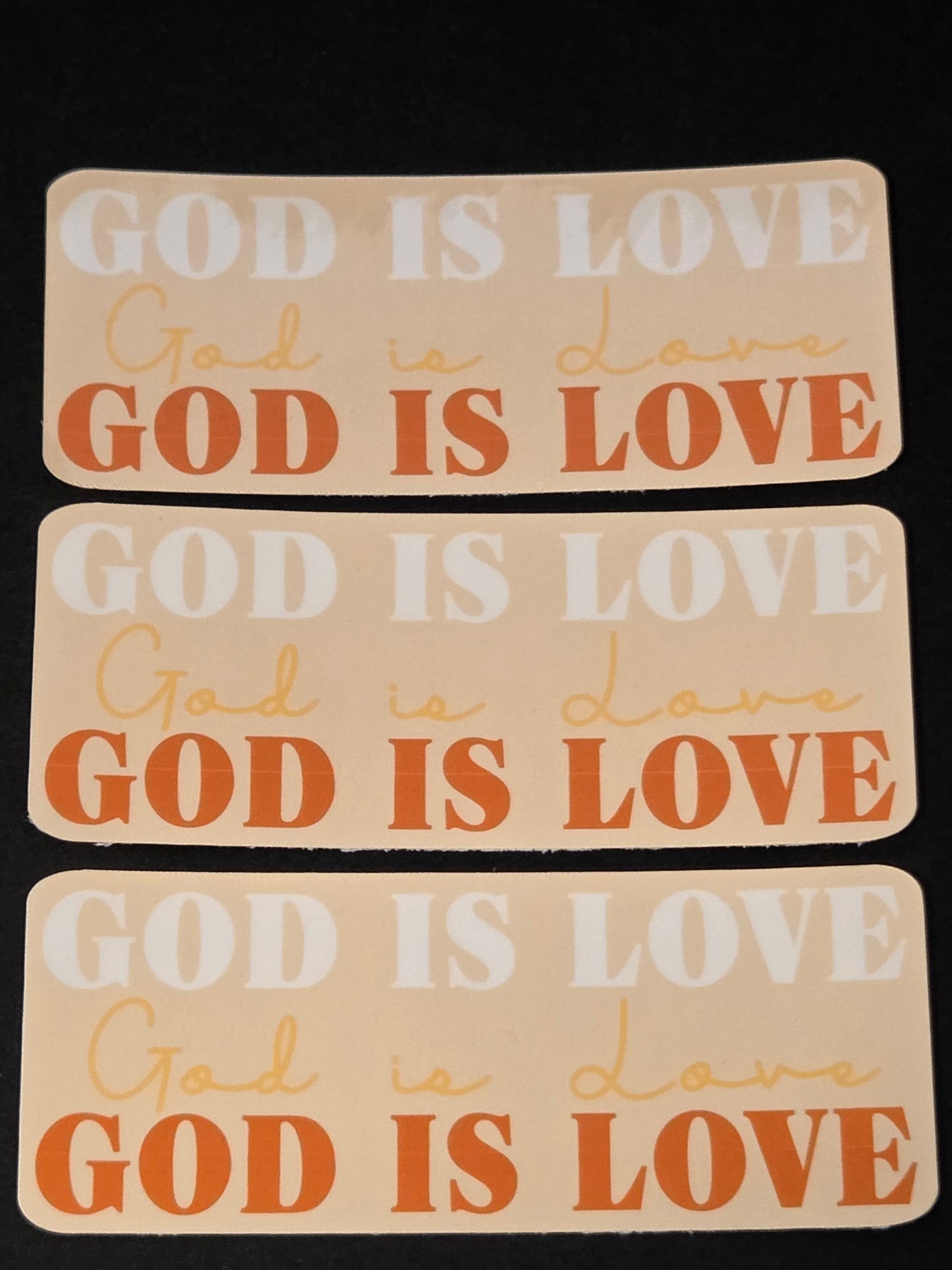 God Is Love sticker