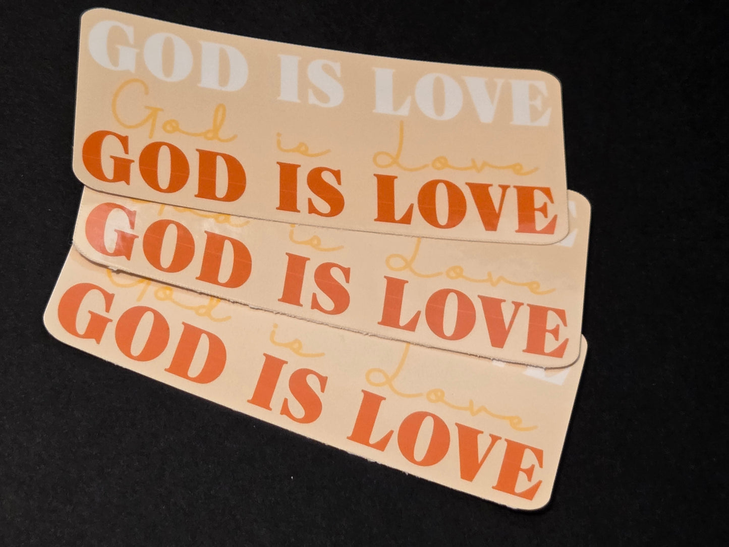 God Is Love sticker