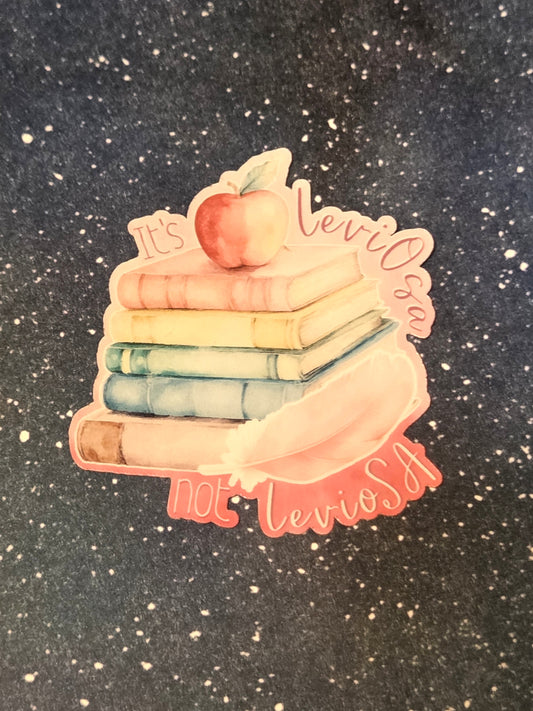 Wingardium Leviosa - Hermione vinyl sticker