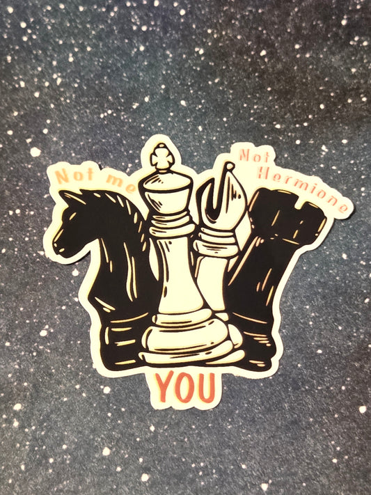 Wizards Chess - Ron Weasley vinyl sticker