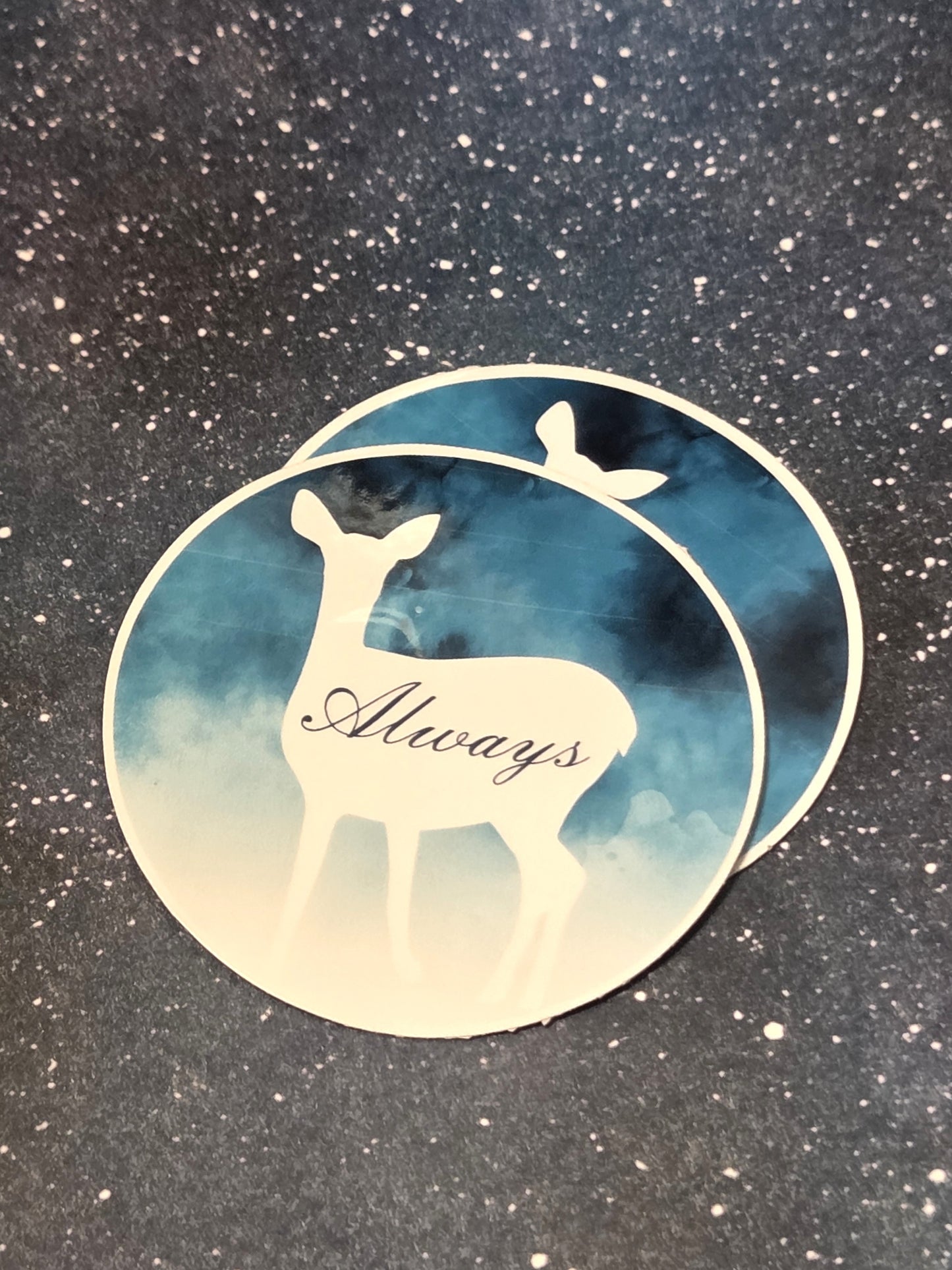 Snape's Patronus Charm vinyl sticker