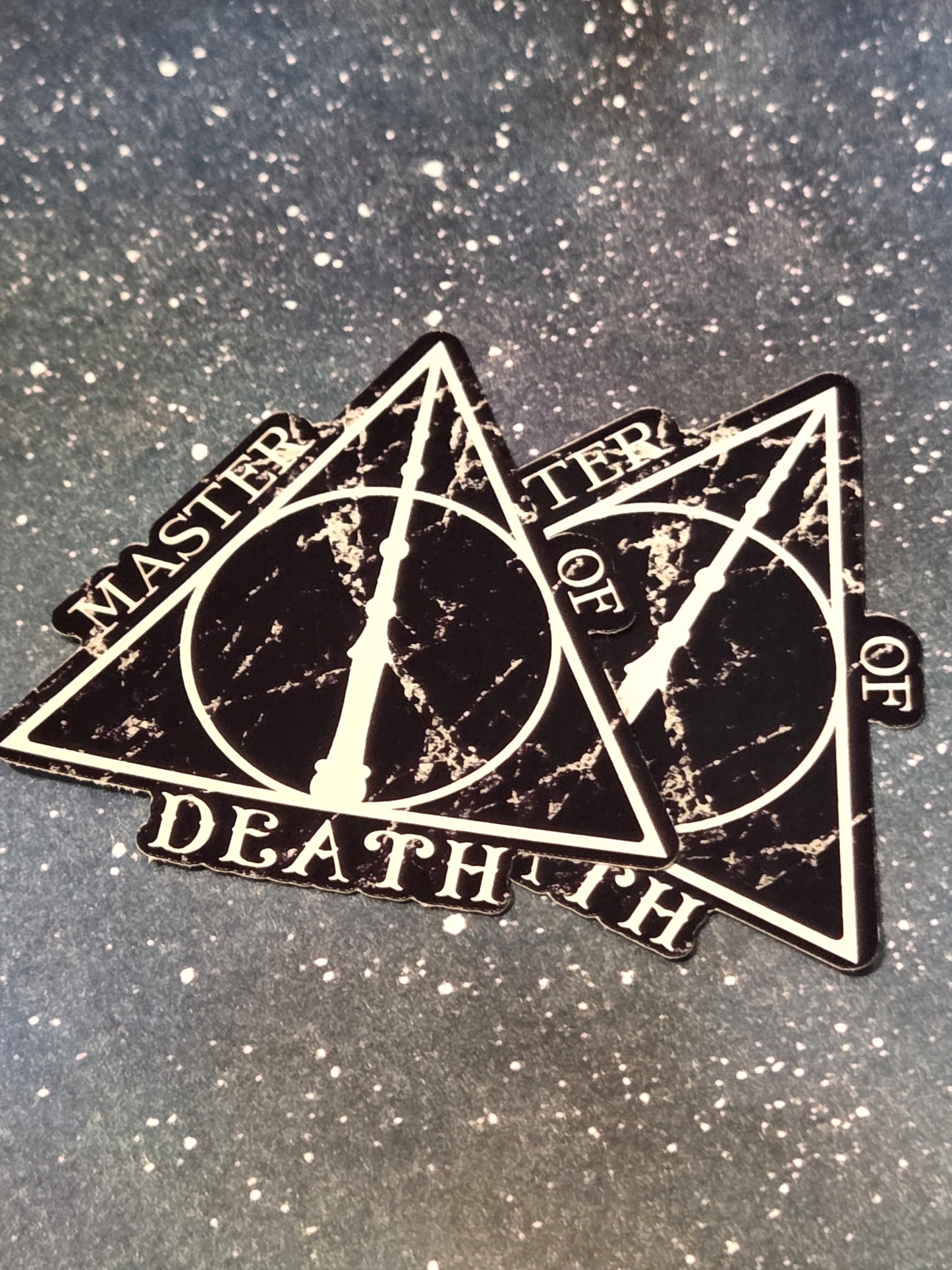 Deathly Hallows vinyl sticker