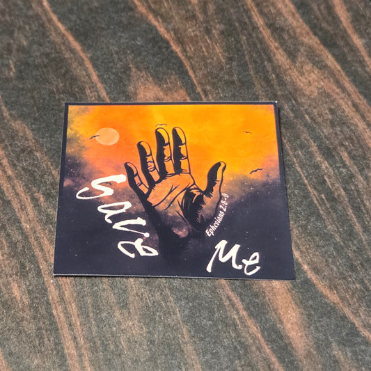 Save Me vinyl sticker