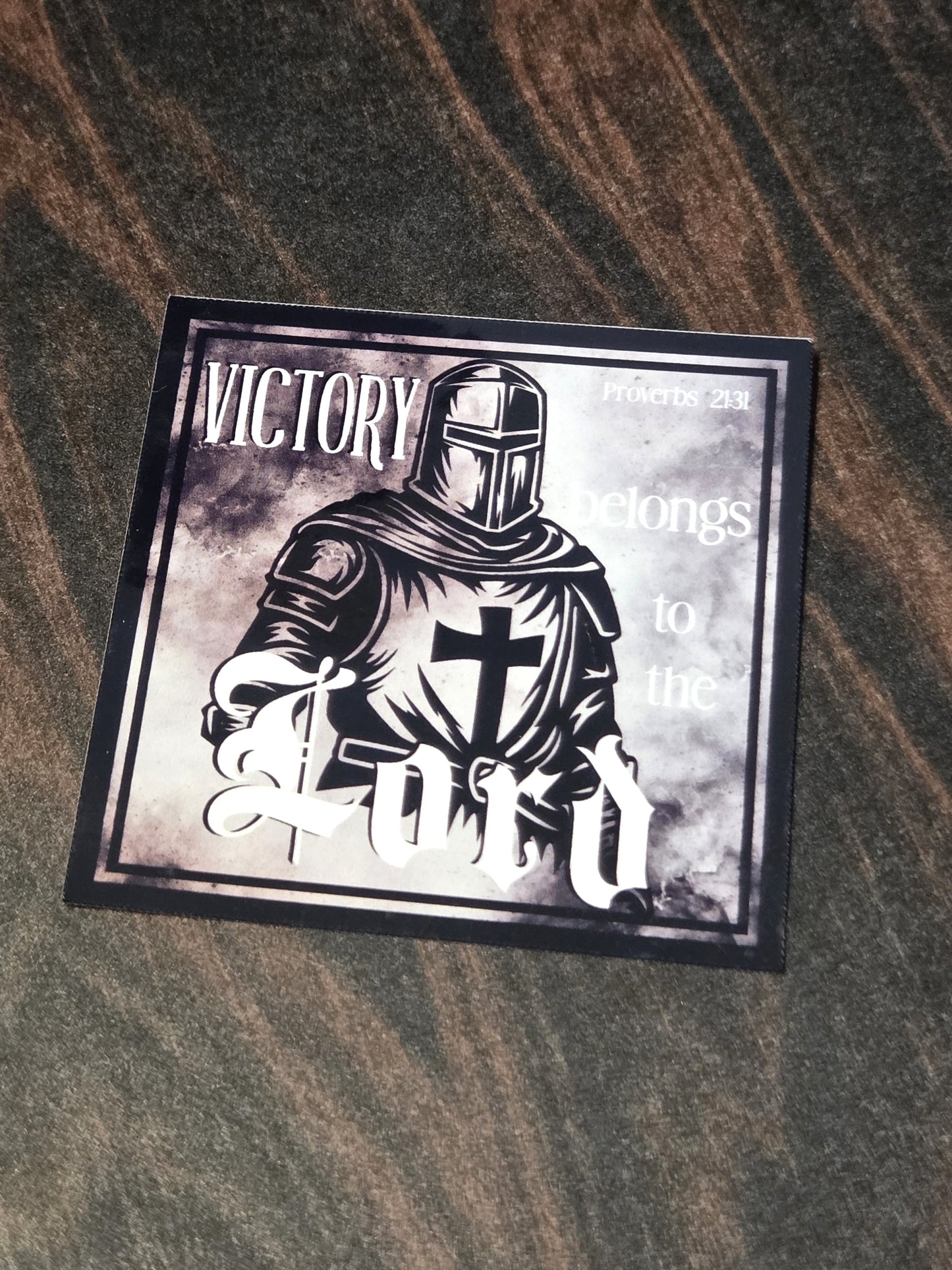 Victory vinyl sticker