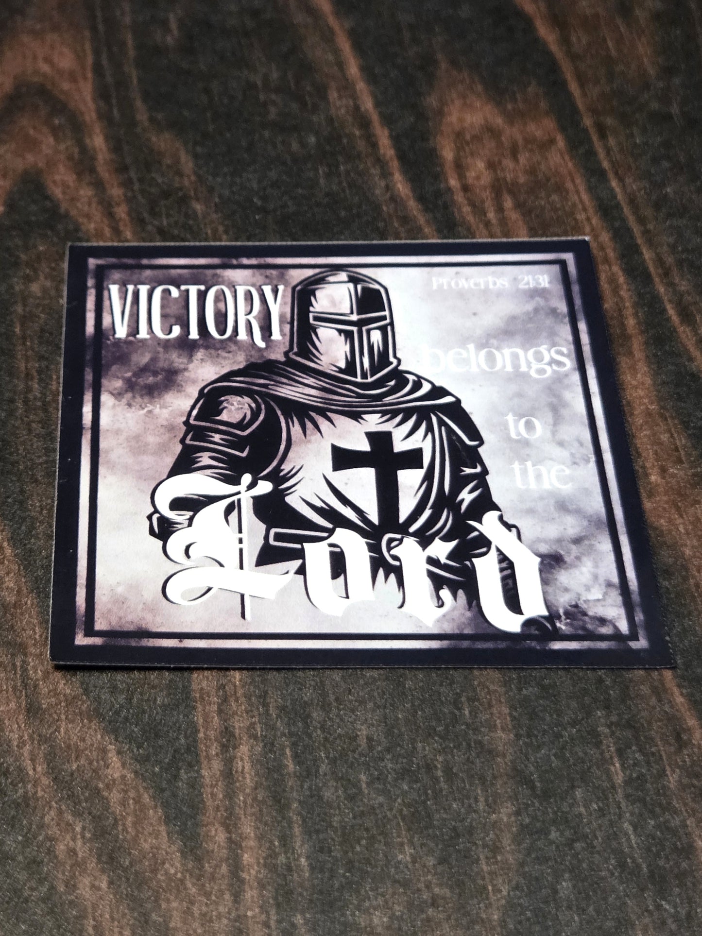 Victory vinyl sticker