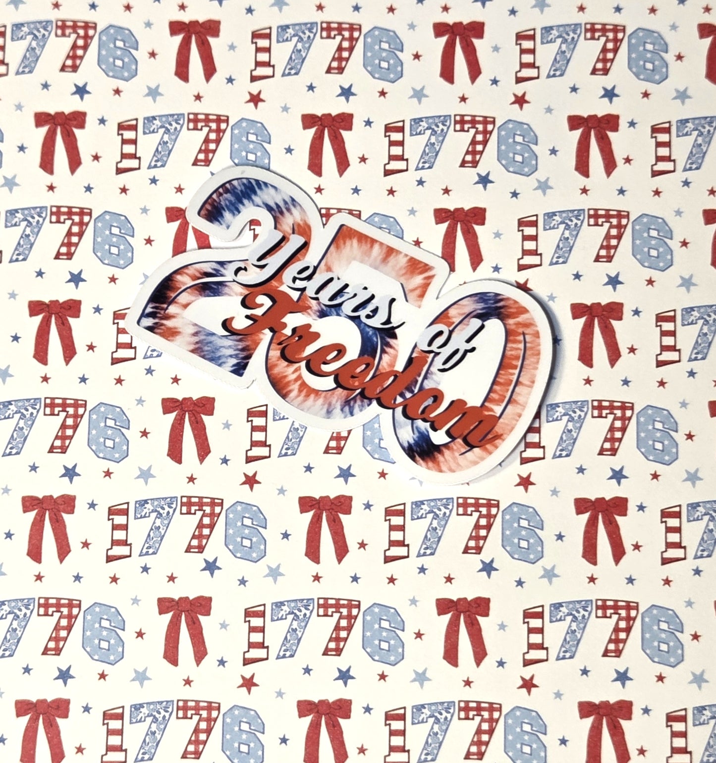250th Independence vinyl sticker pack