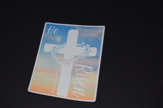 He is Risen Sticker