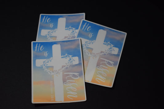 He is Risen Sticker