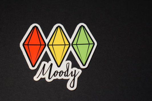 Moody Plumbob Sticker
