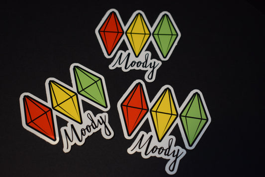 Moody Plumbob Sticker