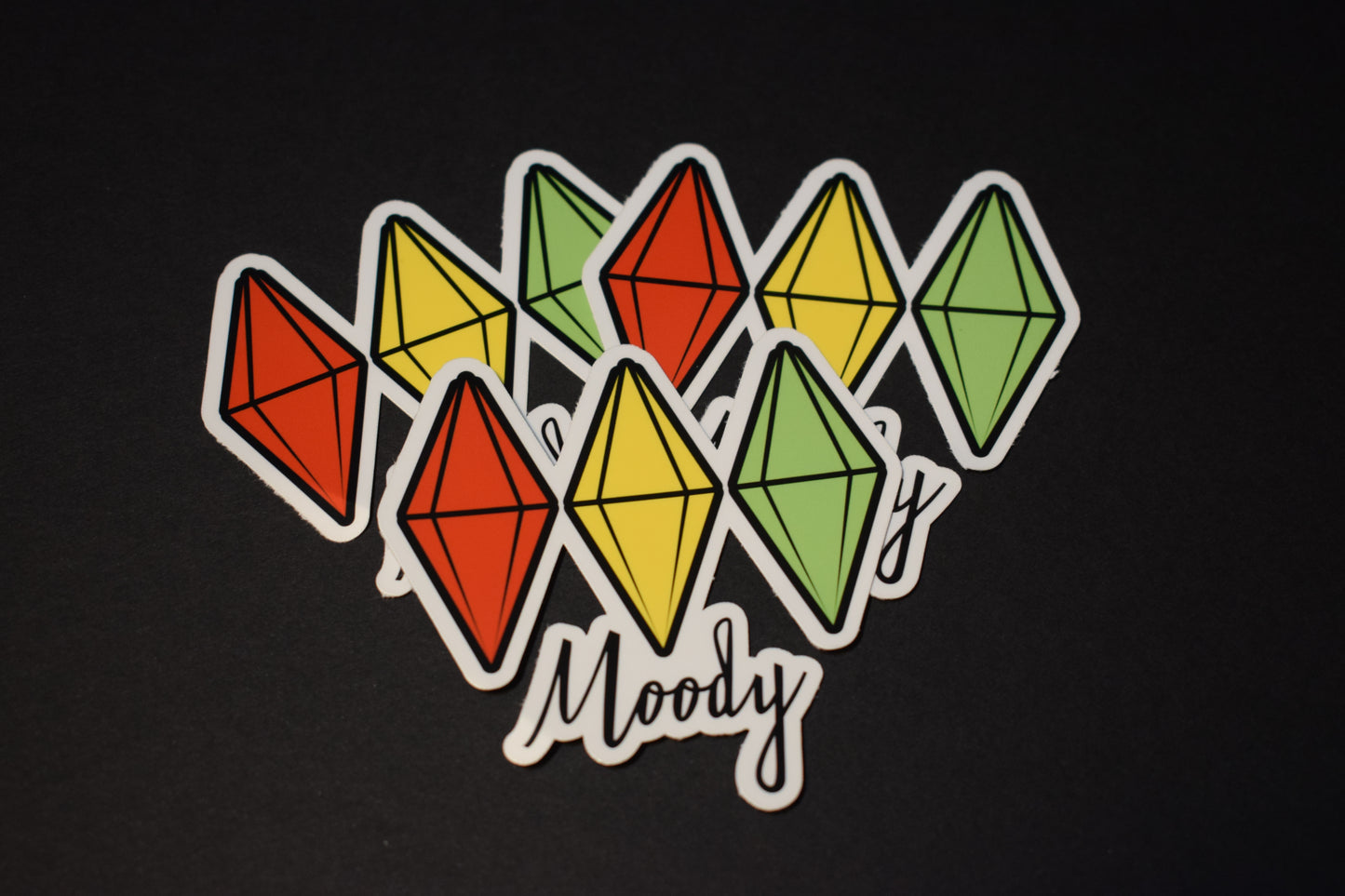 Moody Plumbob Sticker