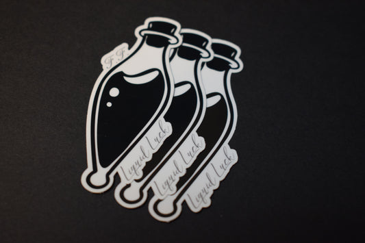 Liquid Luck Sticker