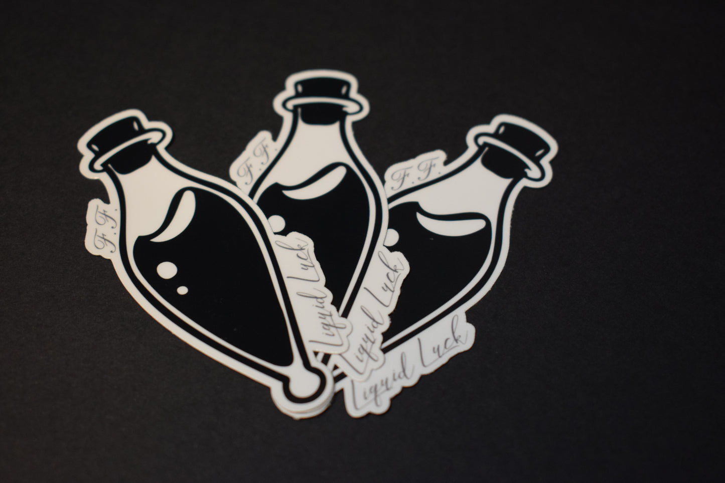 Liquid Luck Sticker