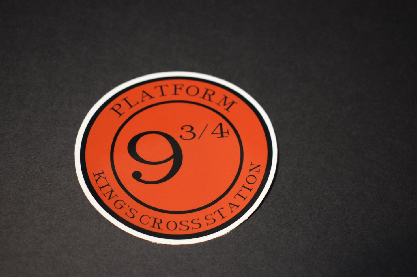 9 3/4 Kings Cross Sticker